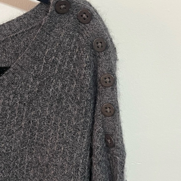 All Saintss Angora Blend Sweater Jacket Sz 2 - Picture 5 of 8